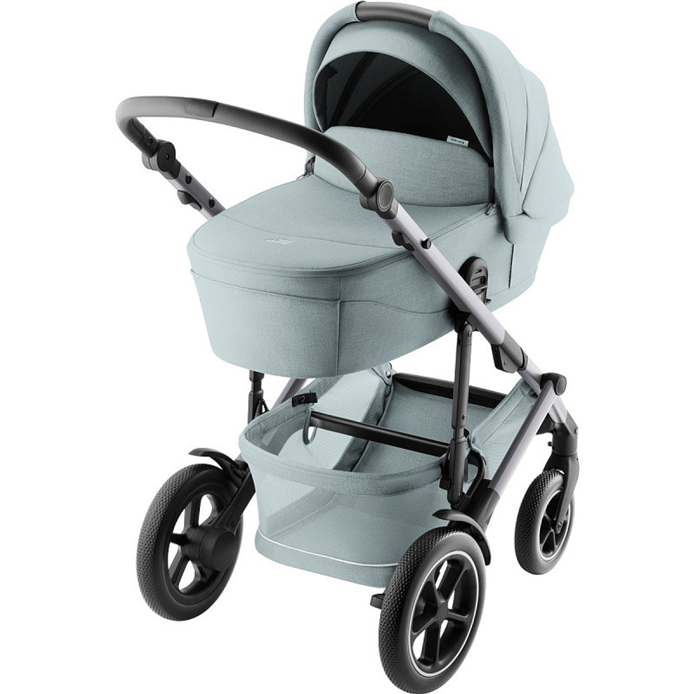 Детская коляска 3 в 1 Britax Roemer Smile 5Z Style и автокресло Baby-Safe Core Space Black Harbor Blue