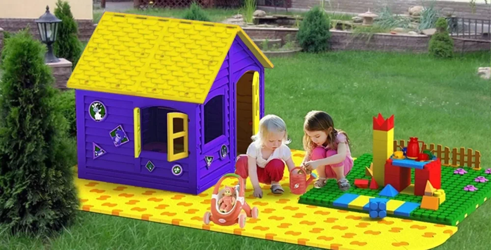 Детский домик LKids (с платформой GB и набором элементов Outdoor 10" S)