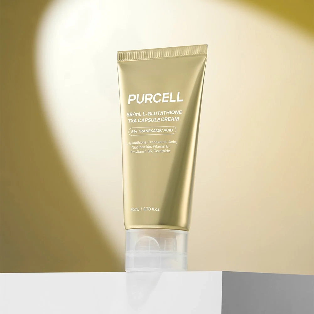 PURCELL Инновационный крем для интенсивного осветления и омоложения Glutathione TXA Capsule Cream, 80МЛ