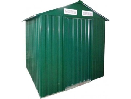 Металлический сарай GreenStorage Арчер B зелёный