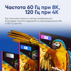 Кабель ARLogia HDMI 8K оплётка ткань 3M