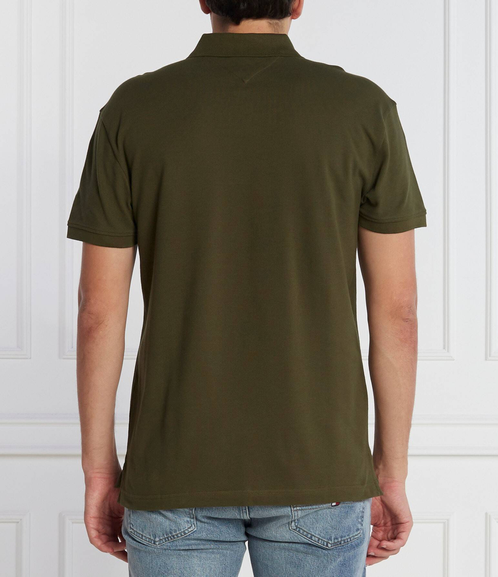 Поло TJM CLSC BADGE Tommy Jeans - зеленый(DM0DM17285)