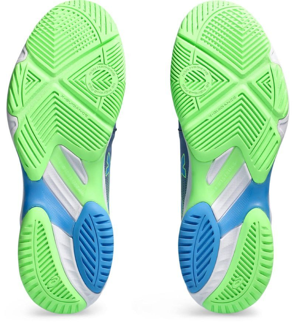 Мужские кроссовки для бадминтона/сквоша Asics Netburner Ballistic FF 3 - denim blue/waterscape