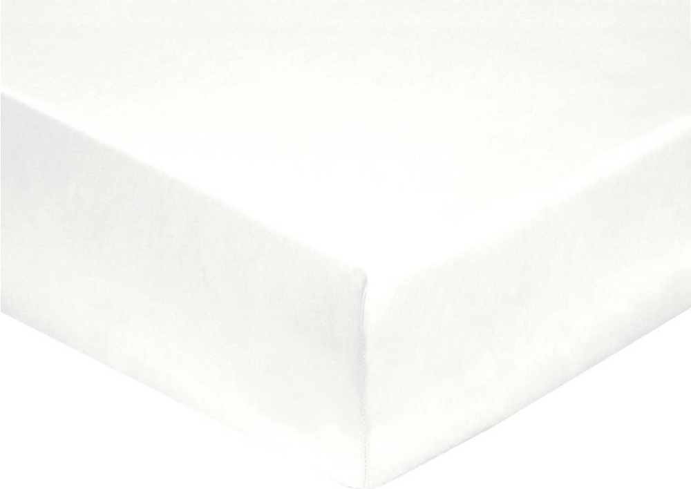 Простыня Jersey Blanc des Vosges 90x190x30 Белый