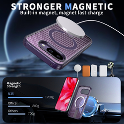Прозрачный чехол Mesh Pro Magnetic Case для Google Pixel 9А
