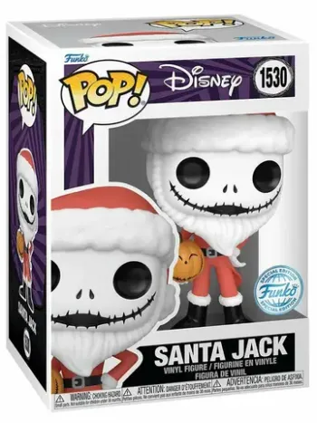 Funko POP! TNBC Santa Jack w/Jackolantern (Exc) (1530)