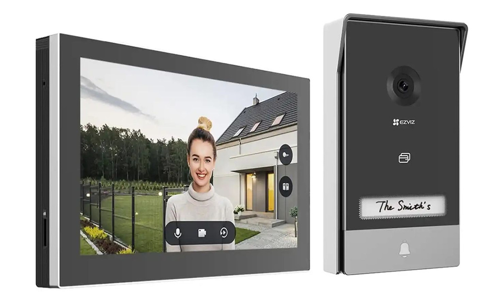 Видеодмофон Ezviz CS-HP7 (3MP) c wi-fi , дисплей 7*, изображение 2K