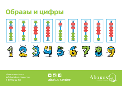 Постер "Образы и цифры" (Электронный формат) - 166 Абаксов