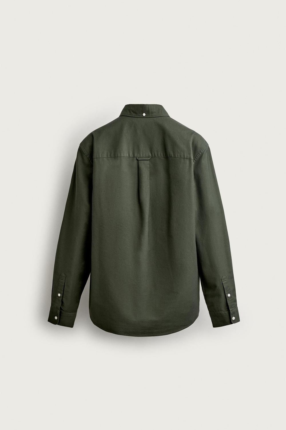 РУБАШКА REGULAR FIT ФАКТУРЫ ОКСФОРД — ZARA