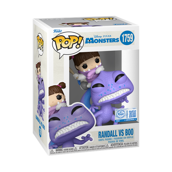 Фигурка Funko POP! Disney Monsters Inc Randall vs Boo w/Chase (Exc) (1759) 88565 — фото производителя