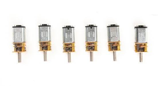 DC мотор с редуктором GA12-N20 1000rpm/min 3V
