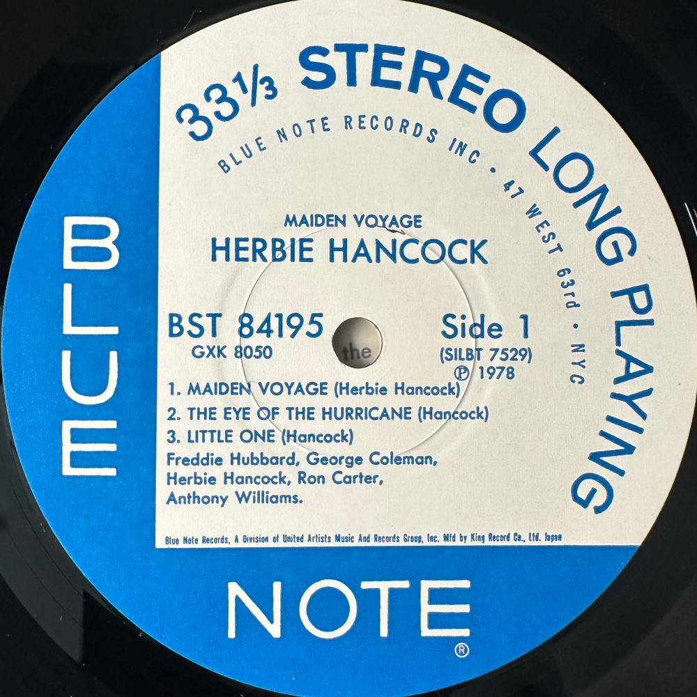 Herbie Hancock ‎– Maiden Voyage (Япония 1978г.)