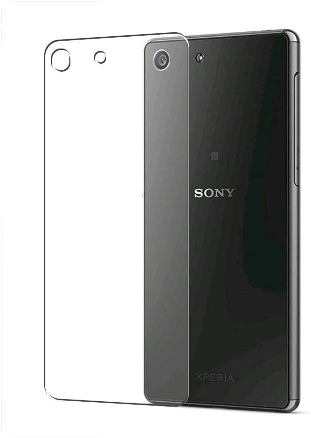 Заднее защитное стекло ROSCO для Sony Xperia M5 оптом (арт. M5-BACK-GLASS)