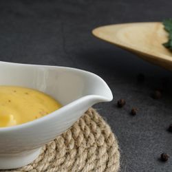 Соусник 65 мл 10,2*6 см h4 см Mini Mix овальный белый фарфор P.L. Proff Cuisine [6]