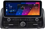 Магнитола для Toyota Land Cruiser Prado 120, Lexus GX470 (экран климата внизу) - Canbox H-Line 3041 монитор 12.3" QLED в стиле MERCEDES на Android 10, Быстрая, ТОП-процессор, CarPlay, 4G SIM-слот