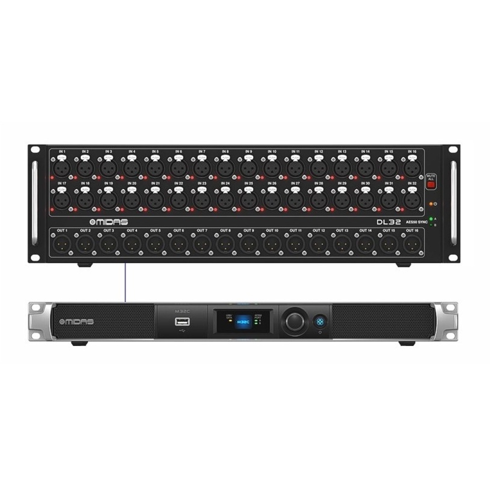 Midas M32C-DL32-set