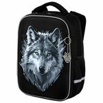Ранец BRAUBERG LIGHT, 1 отделение, с брелком, Gray wolf, 36х26х13 см, 273111