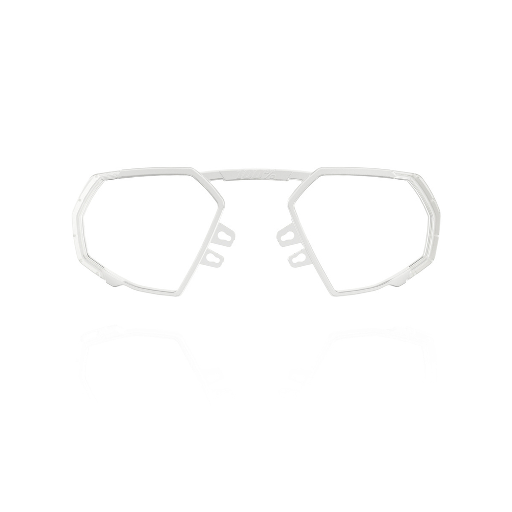 Спортивные очки с диоптриями 100% Speedcraft SL / Soft Tact Off White / HiPER Red Multilayer Mirror Lens