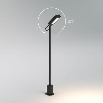 Садово-парковый светодиодный поворотный светильник LED 6W 4000К 35182/S чёрный Joli Elektrostandard
