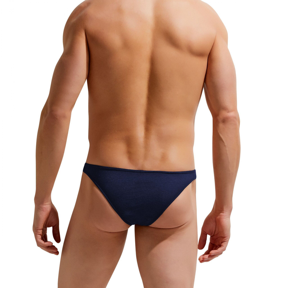 Хлопковые мужские трусы-бразилиана Modern Essentials Brazilian Slip (Размер: L) (Цвет: черный)