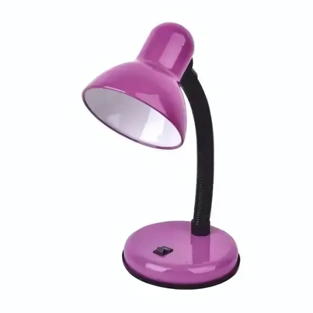 Светильник настольный Е27 LEEK TL-203 PURPLE фиолетовый пакет (32)