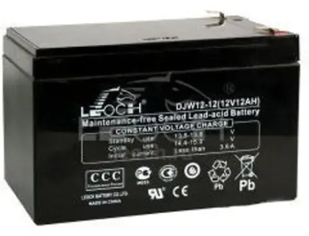 Аккумулятор LEOCH DJW12-12 | 12 Ач | 12В AGM