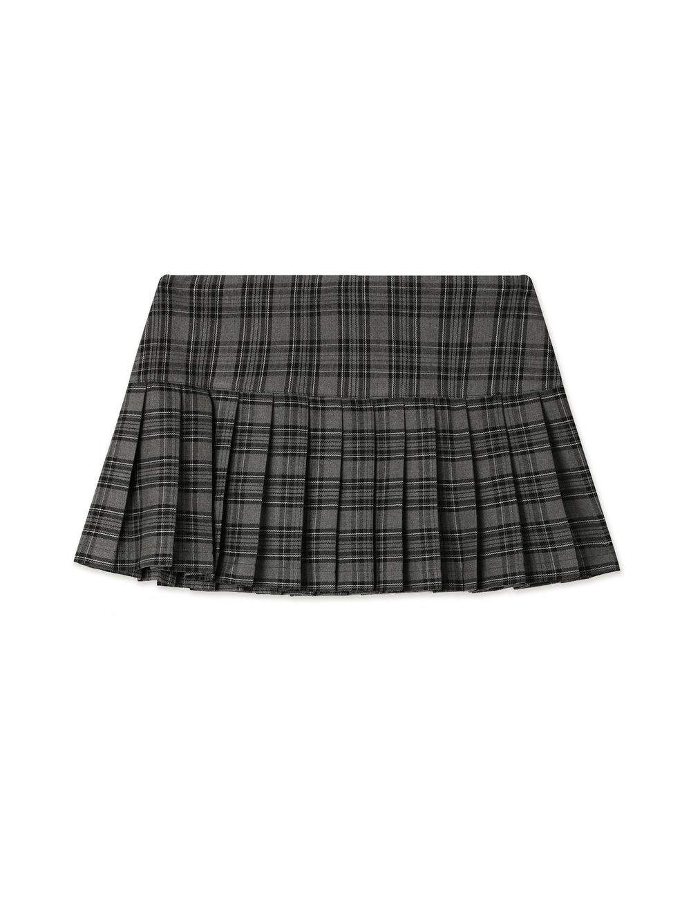 Юбка Meryl Grey & Black Tartan