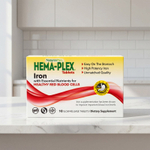 NaturesPlus, Hema-Plex®, железо с незаменимыми питательными веществами для здоровых эритроцитов, 10 таблеток медленного высвобождения