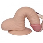 Фаллоимитатор Lovetoy ультрамягкий (18×4,5 см)