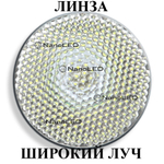 Светодиодная фара NanoLed 40W широкий луч (2 ряда)