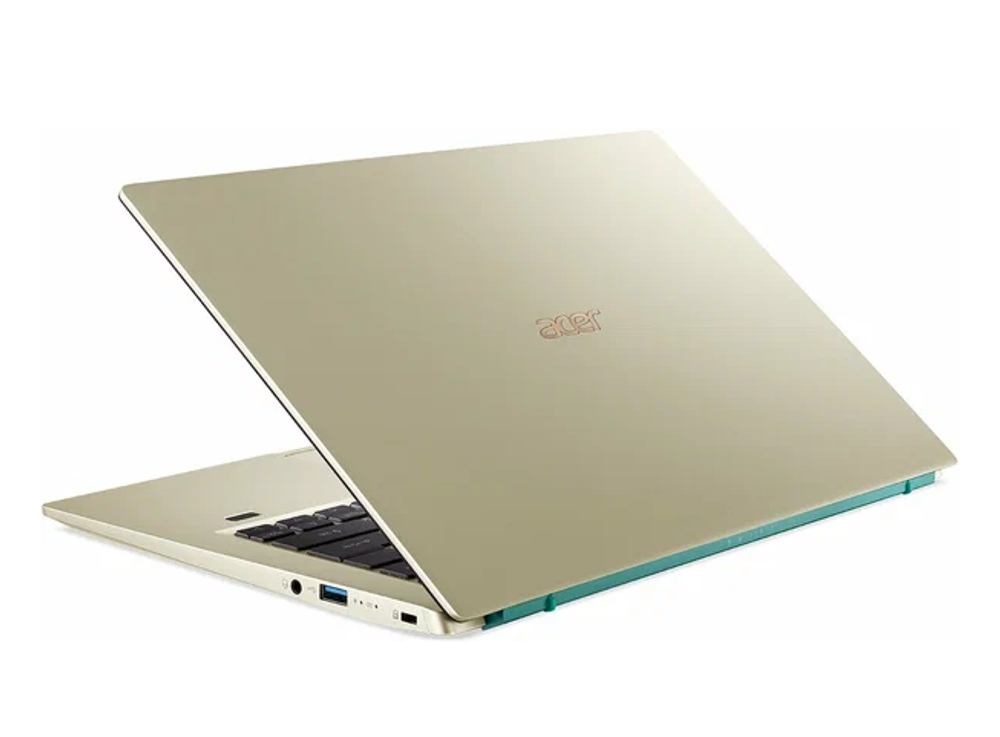 14' Ноутбук Acer Swift SF314-510 Blue/Gold (1920x1080, Intel Core i5-1135G7, RAM 8ГБ, SSD 256ГБ, Intel Iris XE MAX Graphics, Win 11)