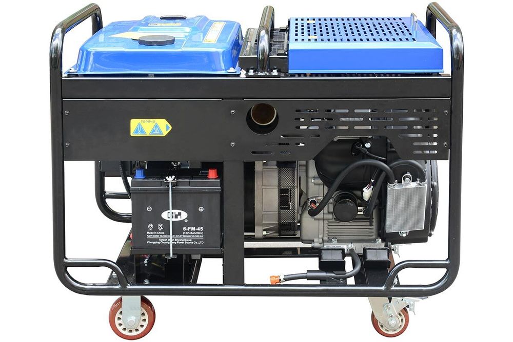 Бензогенератор трехфазный TSS SGG 18000EH3LA - [17 кВт / 32.3 А] двигатель Loncin