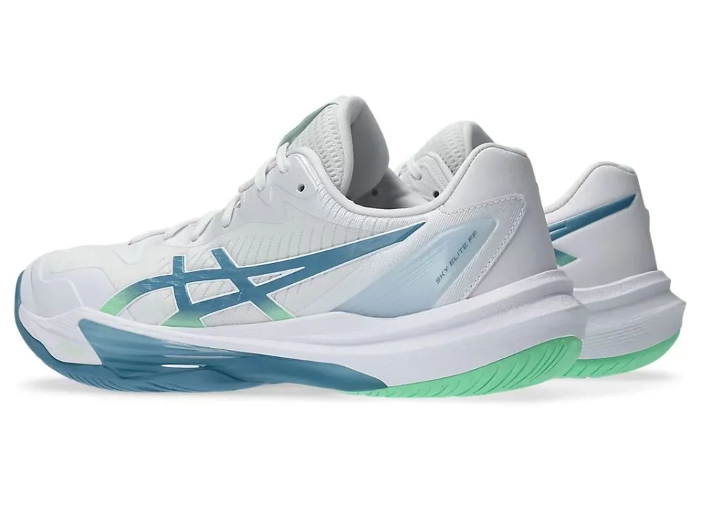 Мужские кроссовки для сквоша/бадминтона Asics Sky Elite FF 3 - white/saba blue