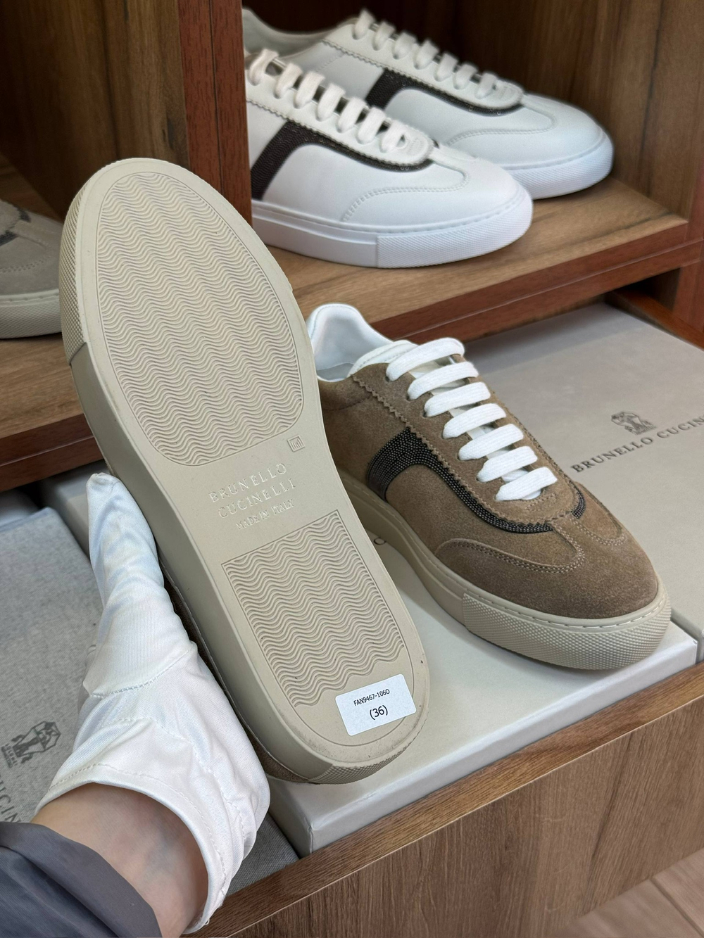 Кеды Brunello Cucinelli