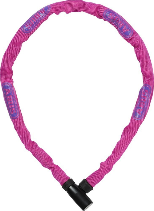 Замок ABUS вело цепь 4 мм ключ Steel-O-Chain 4804K 750 мм класс защиты 4 15 380гр розовый
