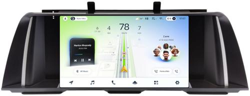 Магнитола для BMW 5-серия F10 2012-2016 NBT - Teyes CC4L монитор 9" IPS, Android 14, Быстрая, Snapdragon 662, CarPlay, 4G SIM-слот