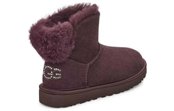 UGG Угги Classic Bling Mini, темно-красный