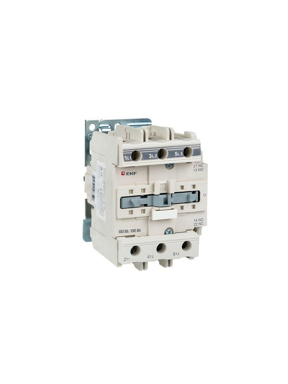 Контактор КМЭ 80А кат. 220В AC 1НО+1НЗ EKF ctr-s-80-220