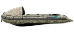 Лодка ПВХ Gladiator Active C370AL Camo с алюминиевым полом -