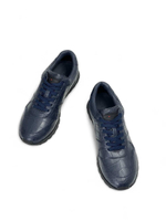 Кроссовки Kiton из кожи крокодила