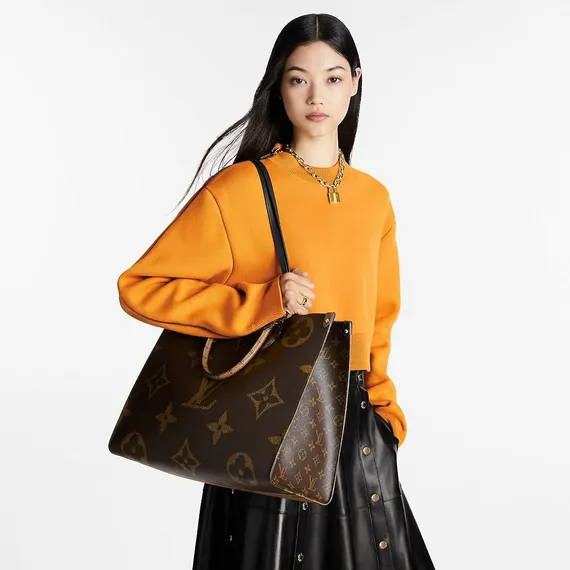 Сумка Louis Vuitton Onthego коричневый/бежевый
