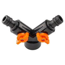 Распределитель двухканальный с кранами/3/4''внутренняя резьба WMC TOOLS WMC-TG7207019
