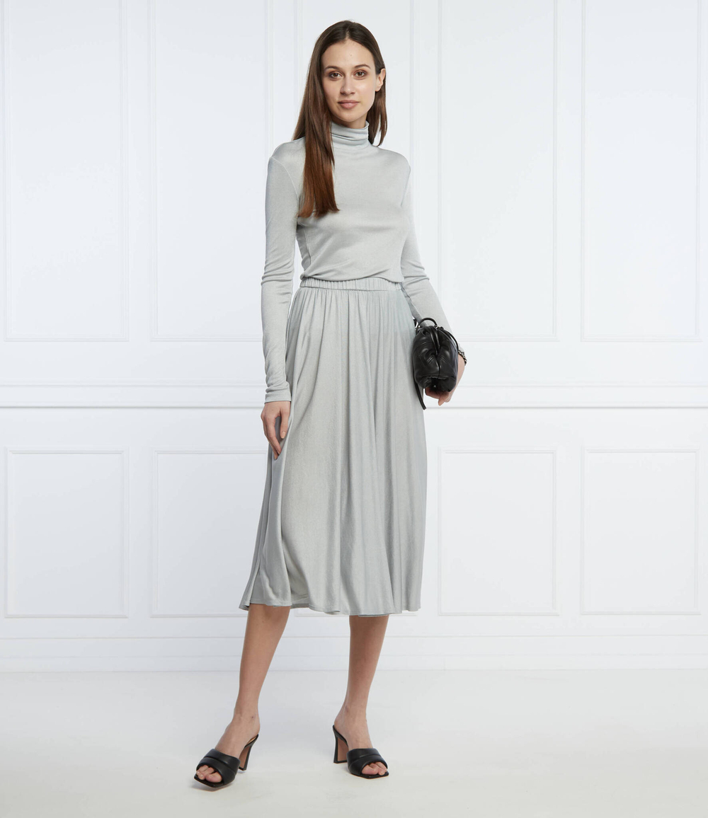юбка barni Max Mara Leisure - серебряный(37710126600)