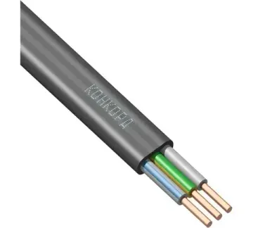 Кабель ВВГнг LS 3 х 1.5 ГОСТ Конкорд плоский