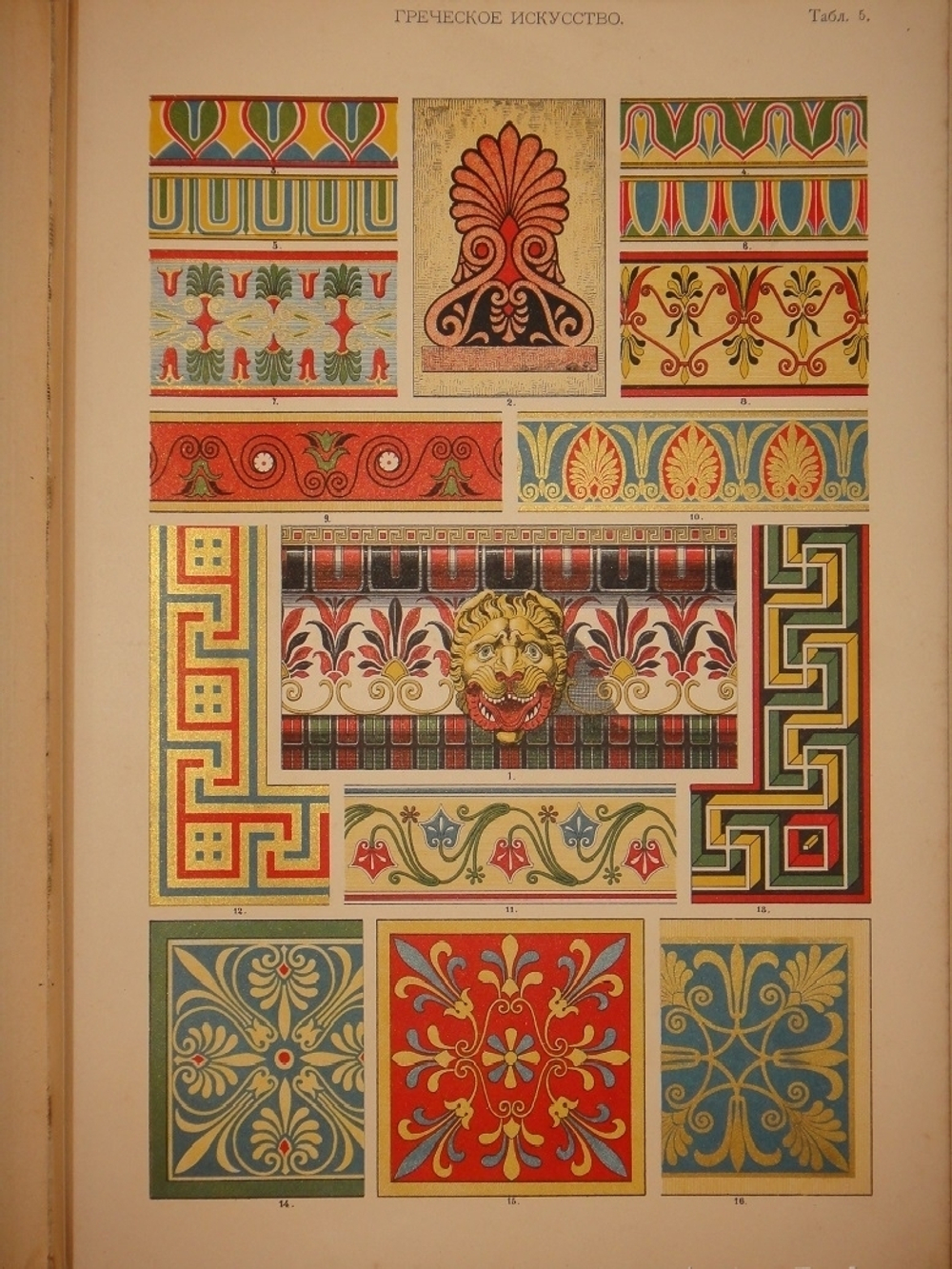 "Орнамент всех времён и стилей". Н.Ф.Лоренц. 1898г.