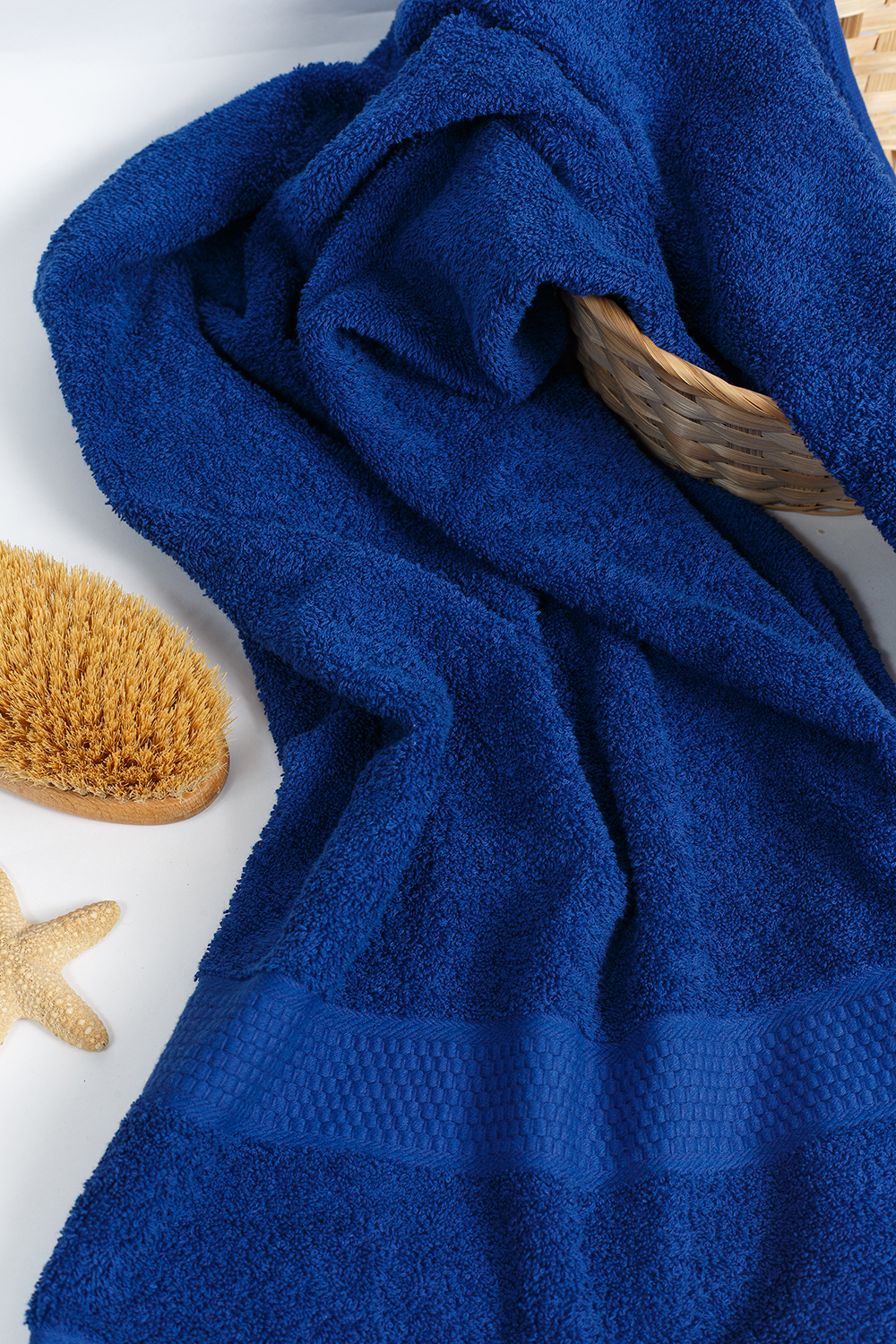 Полотенце махровое, г/к, 50х90, арт. 50-90 BS, 460 гр/м2, цвет: 706-ярко-синий,
