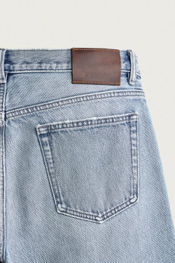 ZARA ДЖИНСЫ STRAIGHT LEG, СИНИЙ
