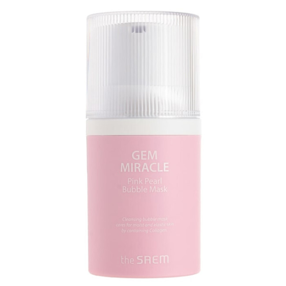 The saem Маска для лица пузырьковая очищающая Pink 50гр