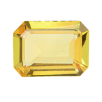 Сапфир желтый (корунд) (октагон 7.81 х 5.75 мм)