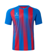 Футболка игровая Jogel Camp Striped Jersey-K, красный R2/синий Z2